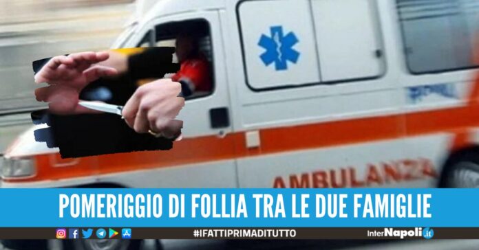 accoltella il suocero casoria