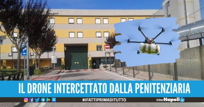 drone droga carcere avellino
