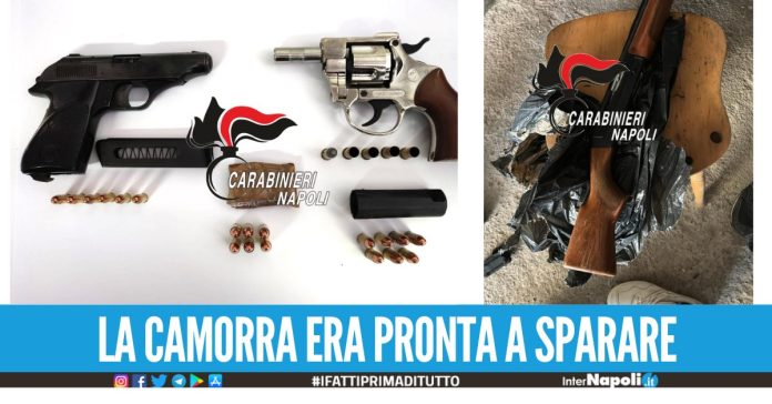 Rioni al setaccio a Nord di Napoli, carabinieri infliggono duro colpo al traffico di armi in mano alla criminalità organizzata