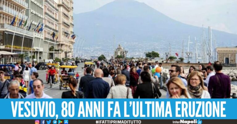 Torna a far paura il Vesuvio, tre giornate di studio ricordando l'ultima eruzione