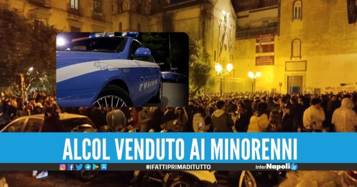 Alcol venduto ai minorenni, chiuso un baretto a piazzetta Orientale