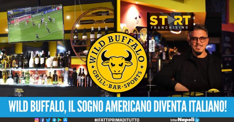 Wild Buffalo diventa franchising l'American Pub e Steak House di Pietro Antonio Lattero unisce intrattenimento, condivisione e gusto