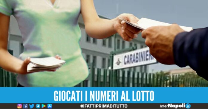 carabiniere torre del greco foto