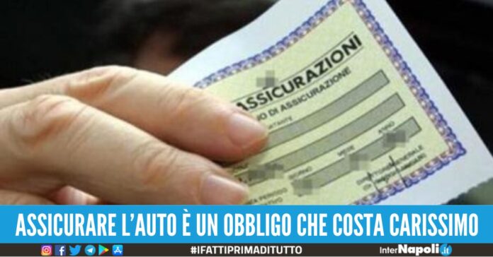 costo rc auto napoli italia