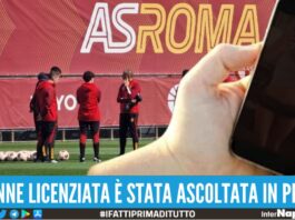 licenziata dipendente roma video sesso calciatori
