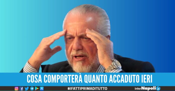 multa napoli uefa sky intervista Aurelio De Laurentiis