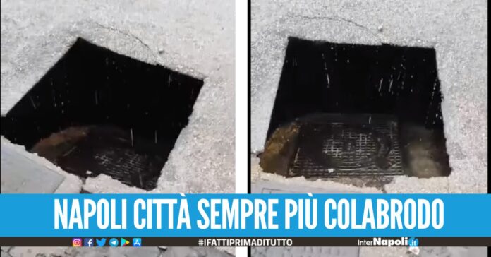 napoli voragine fuorigrotta