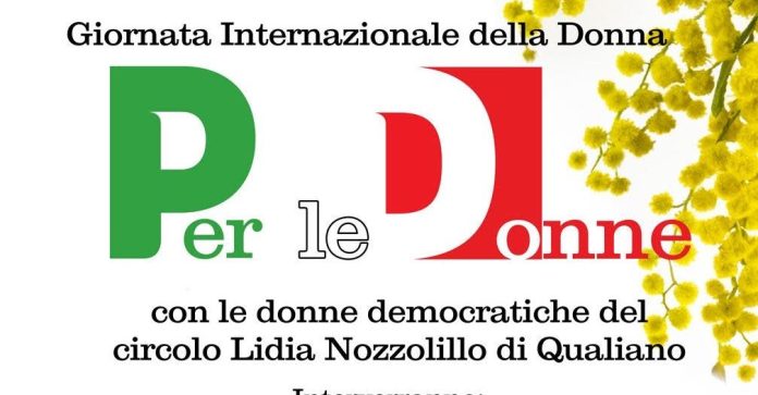 Giornata internazionale della donna, a Qualiano l'iniziativa del Pd