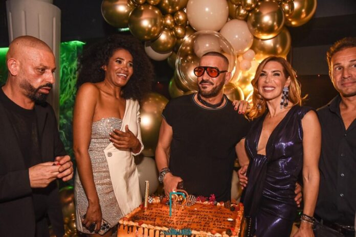 Vip Party per la festa di compleanno del make up artist Antonio Riccardo