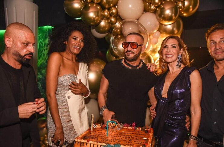 Vip Party per la festa di compleanno del make up artist Antonio Riccardo