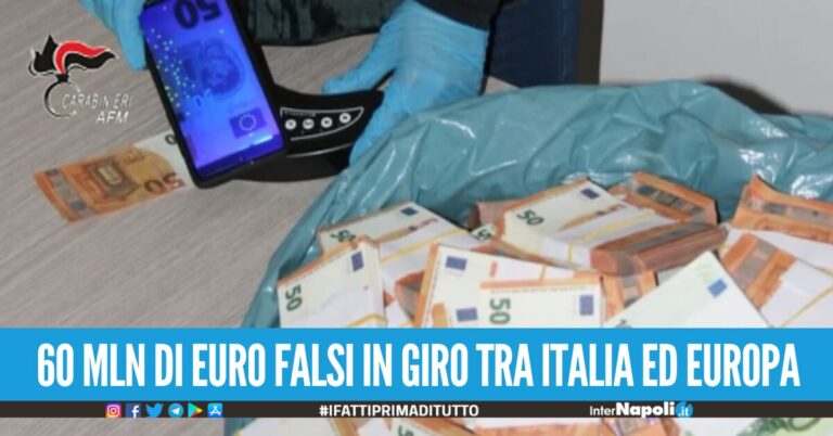 Le banconote da 100 euro costavano 10, quelle da 50 euro invece 5: il prezzario dei soldi falsi della banda di Napoli