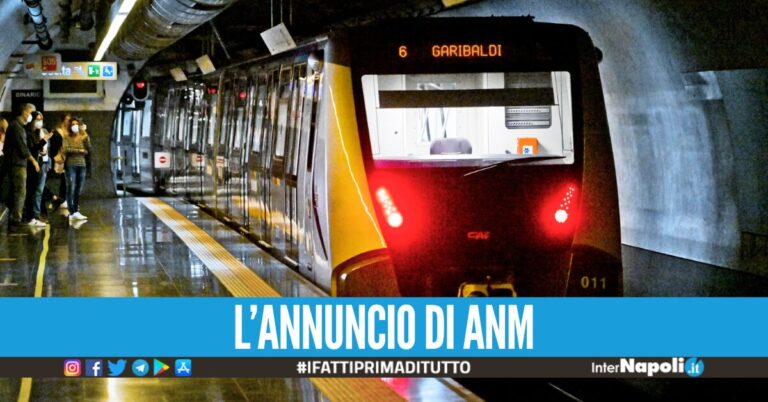 Metro Linea 1 a Napoli, circolazione sospesa su tutta la tratta per un guasto tecnico