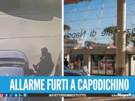 Allarme furti all’aeroporto di Capodichino, in un video ladri in azione