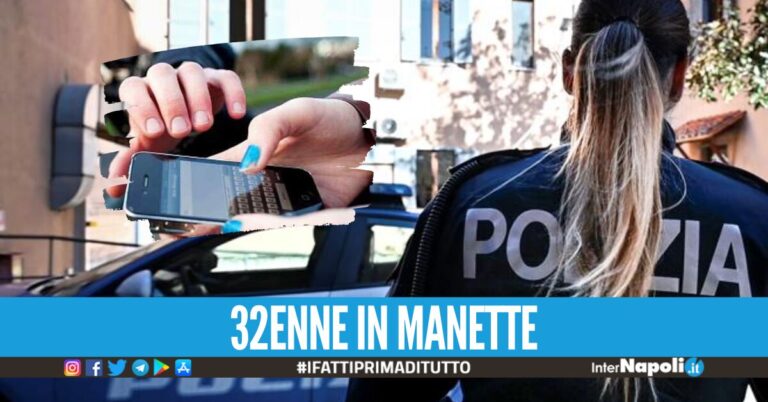 Scippo del cellulare a Napoli, ma la vittima è una poliziotta libera dal servizio: arrestato