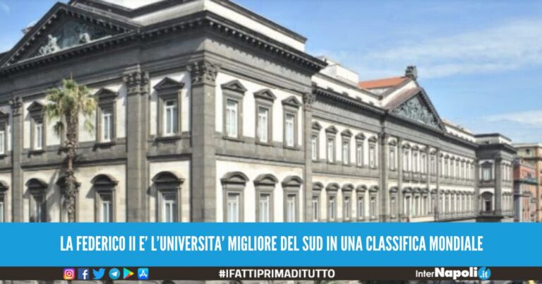A Napoli la Federico II risulta essere l'università migliore del sud.