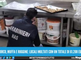 I carabinieri fanno chiudere 11 locali per condizioni igieniche pessime.