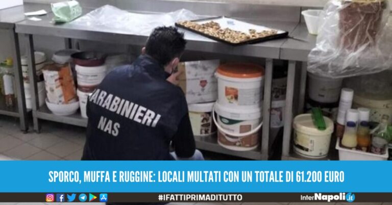 I carabinieri fanno chiudere 11 locali per condizioni igieniche pessime.