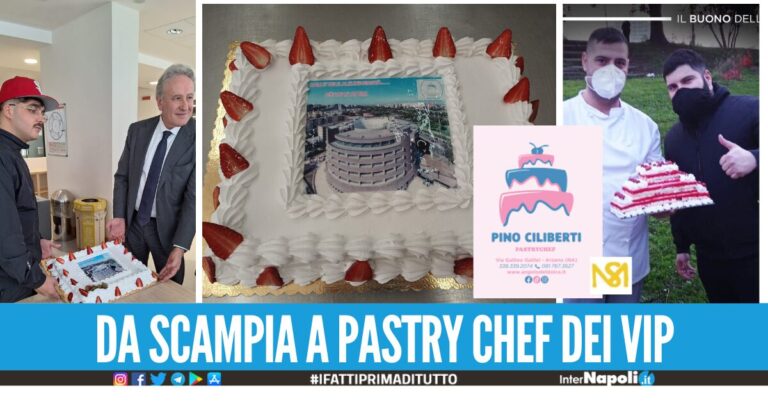 Da ‘scugnizzo’ di Scampia a Pastry chef dei vip, la storia di Pino Ciliberti