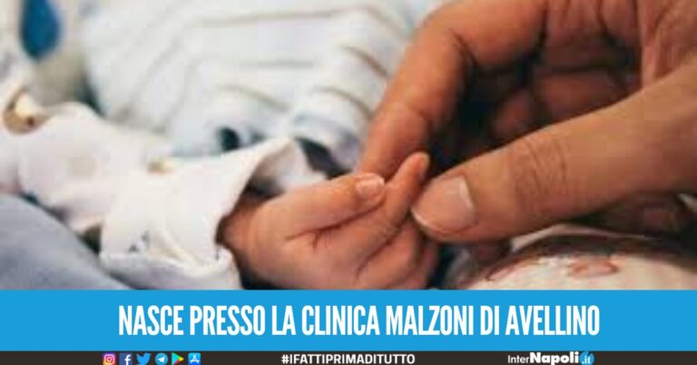 Nasce presso la Clinica Malzoni di Avellino