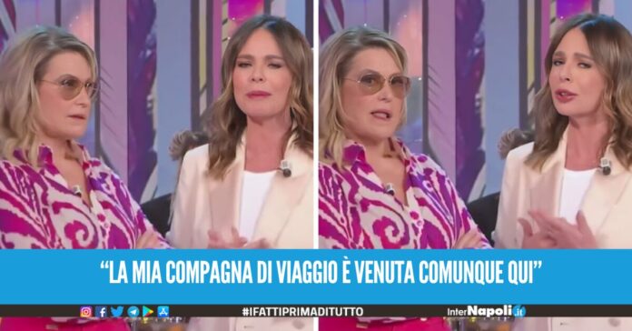 “La mia compagna di viaggio è venuta comunque qui”