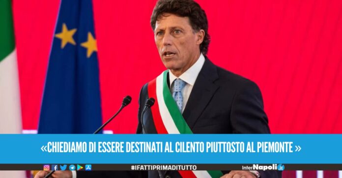 «chiediamo di essere destinati al Cilento piuttosto al Piemonte »
