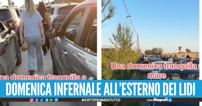 Ancora un'altra giornata infernale sul litorale tra Giugliano e Castel Volturn