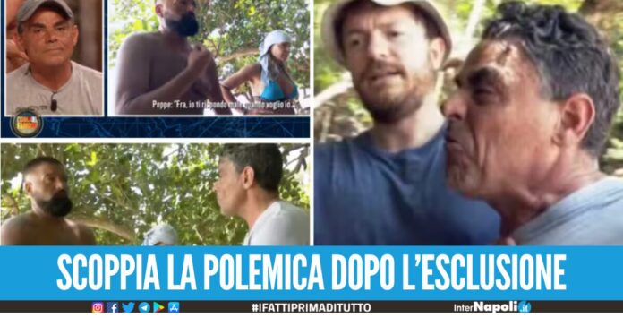 Isola dei Famosi, Francesco Benigno cacciato dopo la lite con Peppe Di Napoli