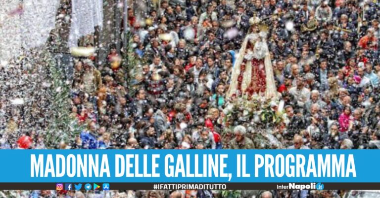 Madonna delle Galline 2024 a Pagani, 5 giorni di festa tra sacro e profano