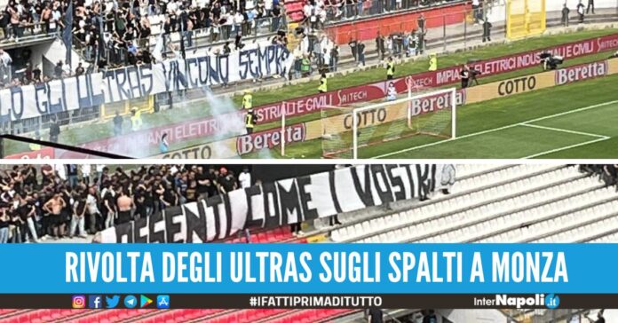 ultras monza-napoli