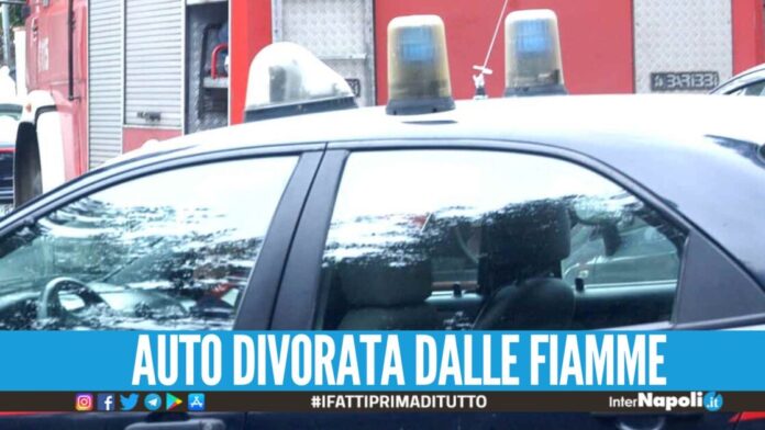 Dramma a Castellammare, commerciante carbonizzato trovato in un'auto