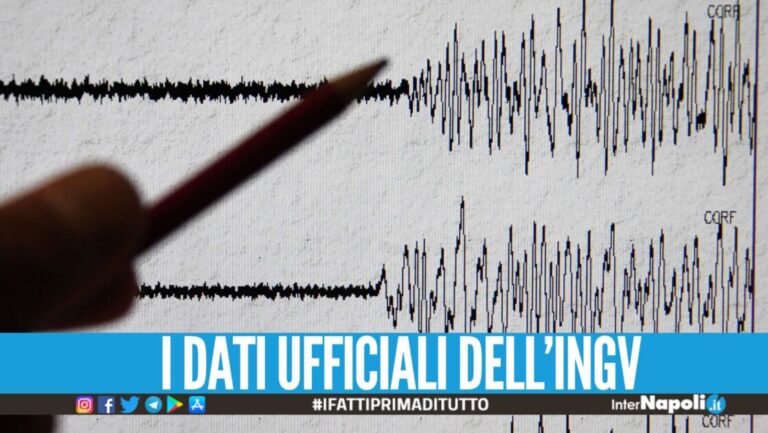 Scosse di terremoto tra Napoli e Salerno, paura tra i residenti