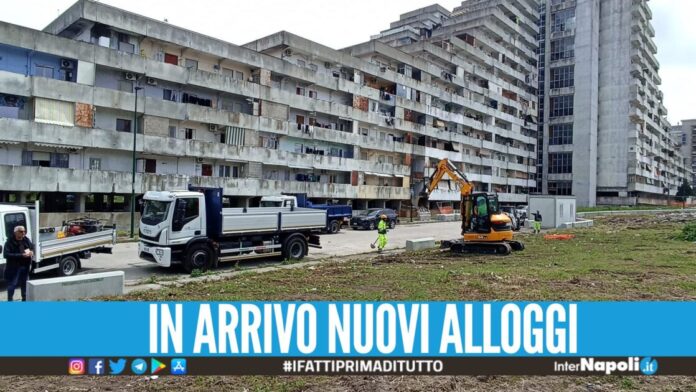 Un nuovo volto per la Vele Celeste, parte la riqualificazione a Scampia