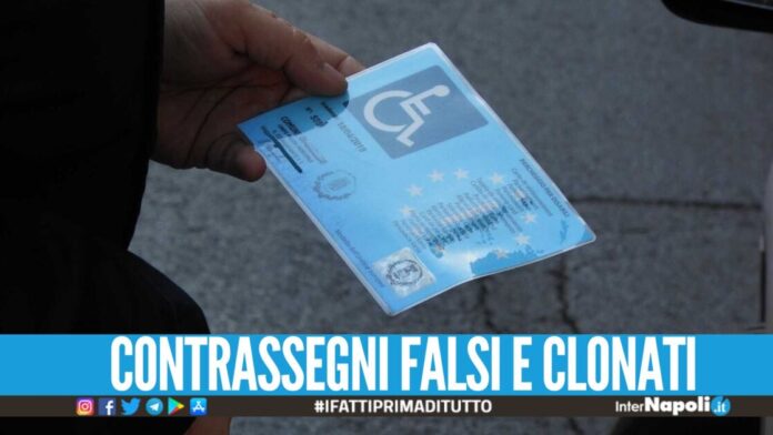 Falsi 'pass' degli invalidi per parcheggiare, 80 'furbetti' scoperti nel Napoletano