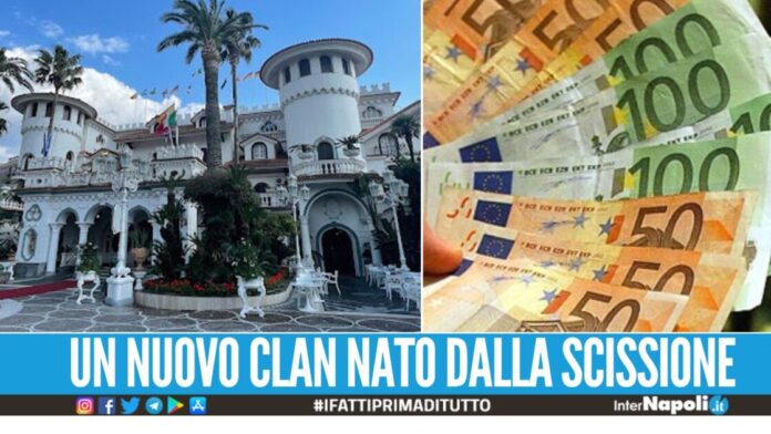 Pizzo anche al Castello delle Cerimonie, il clan chiese 5mila euro a La Sonrisa