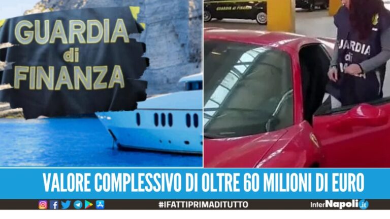 Lotta alla criminalità a Napoli: sequestrati yacht, ville e auto di lusso