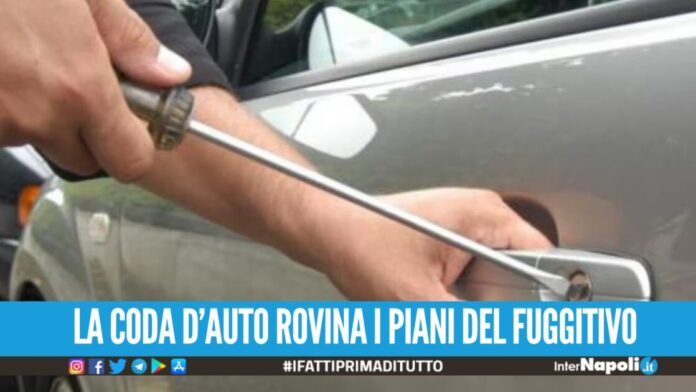 Ruba la Panda ma si blocca nel traffico, preso 26enne del Don Guanella