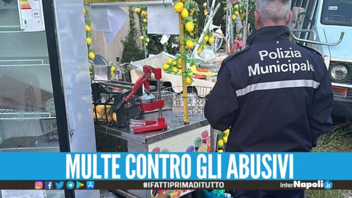 Controlli nei Quartieri Spagnoli, sequestrati 2 carretti delle granite