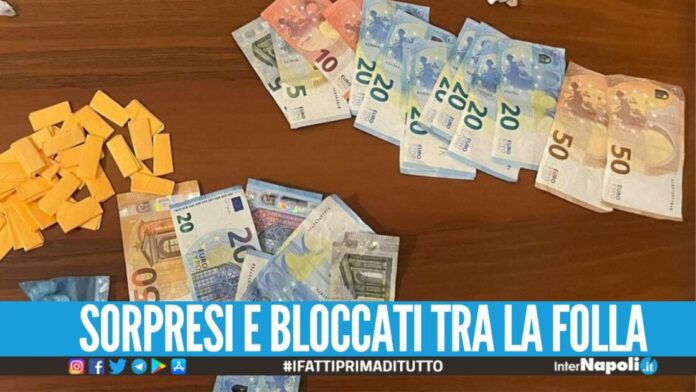 Spacciano durante la serata musicale a Bagnoli, presi 3 uomini di Napoli e Qualiano