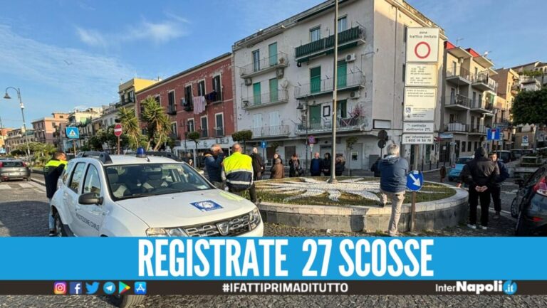 Sciame sismico nei Campi Flegrei, terremoti avvertiti anche a Napoli