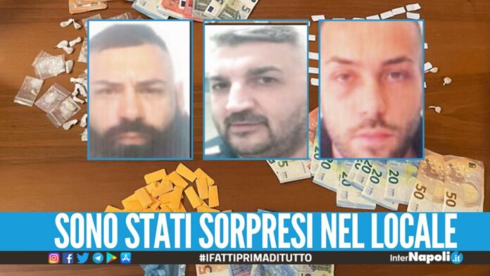 Spaccio durante la serata musicale a Bagnoli, scarcerato uno dei 3 pusher