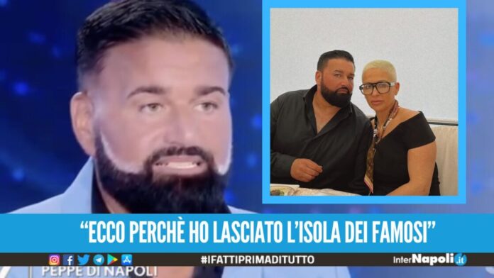 Peppe di Napoli parla della malattia della moglie a Verissimo: 