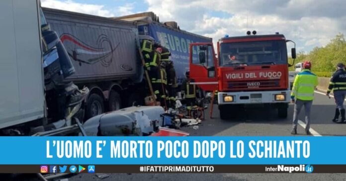 incidente autostrada autotreni