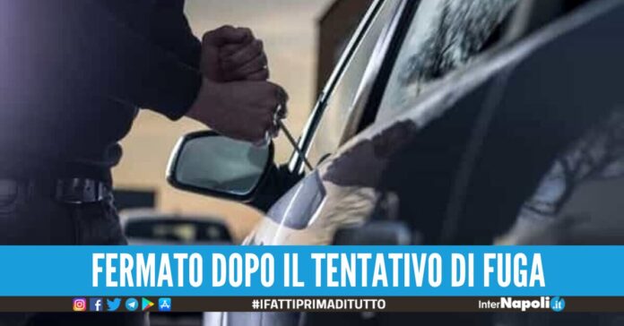 tenta furto dell'auto mugnano