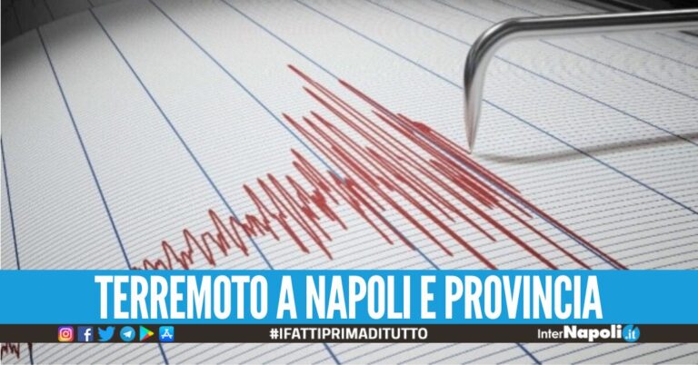 Paura tra Pozzuoli e Napoli, scossa di terremoto da 4.4