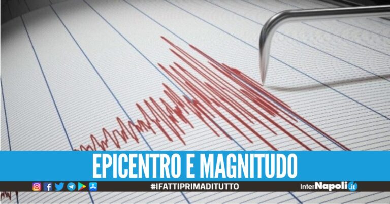 Tre scosse di terremoto a Napoli e provincia: le più forti di magnitudo 3.7 e 3.1
