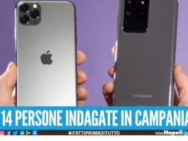 Truffa e falsi sconti del 60% su iPhone e Samsung, scoperta piattaforma on line a Napoli e Salerno