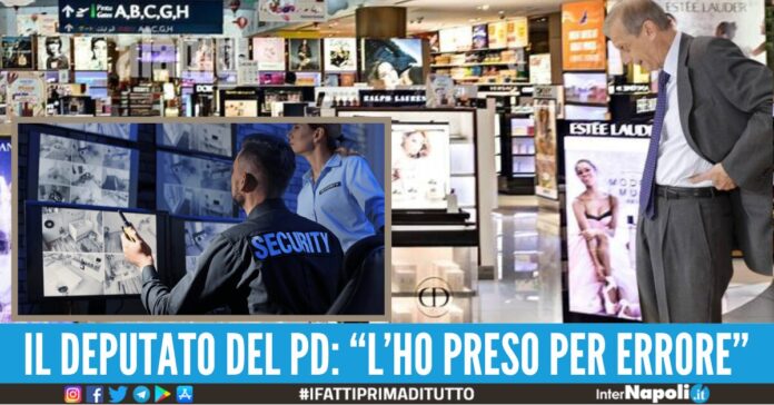 piero fassino furto profumo