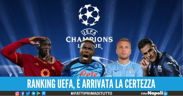 quinta squadra champions ranking uefa