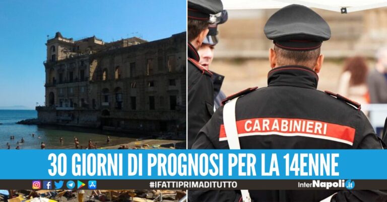 Choc a Napoli, aggredisce l’ex fidanzatina in spiaggia: denunciato 15enne