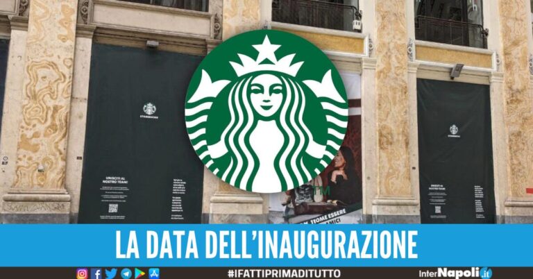 Starbucks aprirà ufficialmente a Napoli, stabilita la data